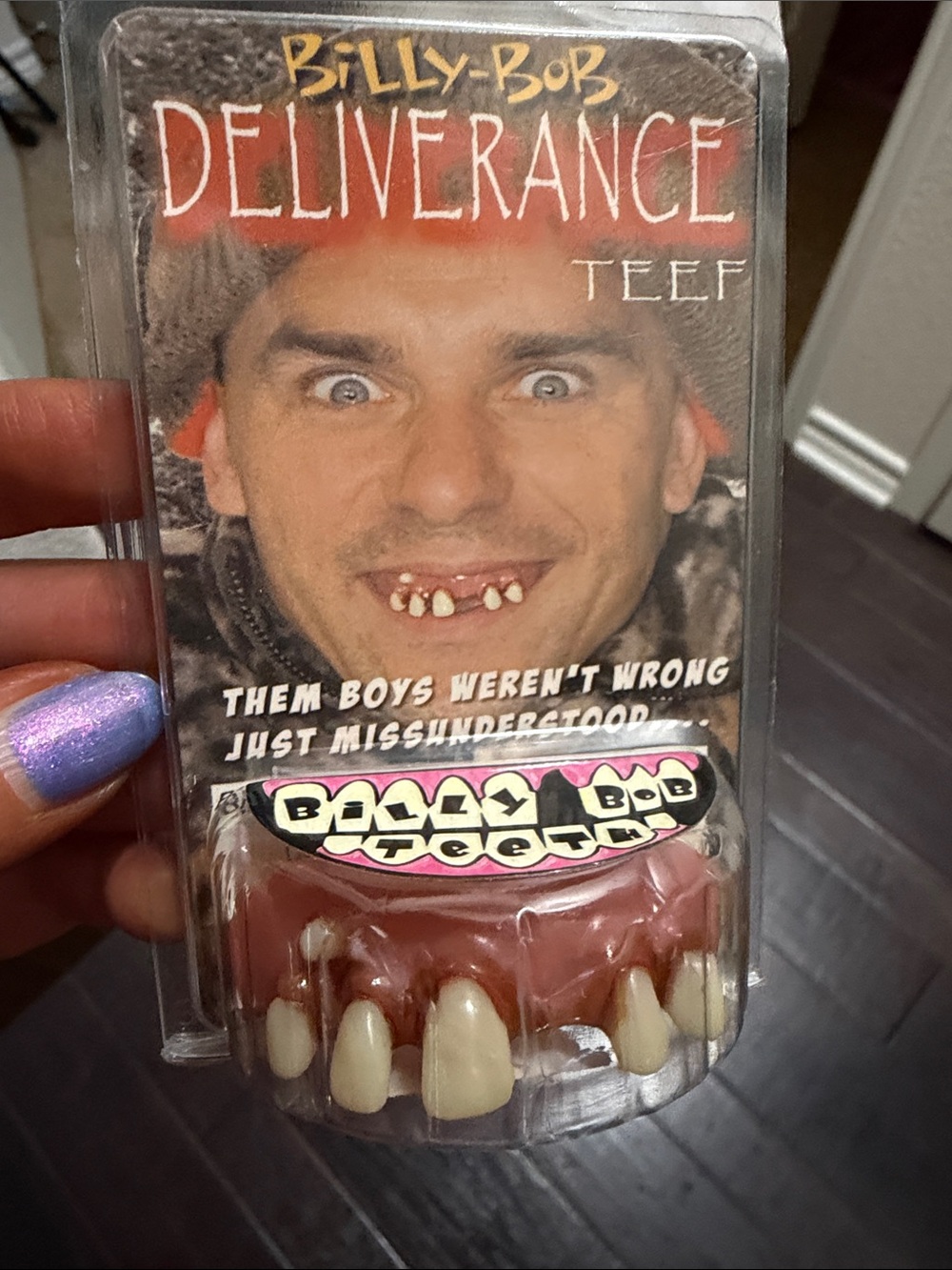 Halloween Teeth - Novelty Costume Fake Teeth Comedy Billy Bob Zombie Creepy
